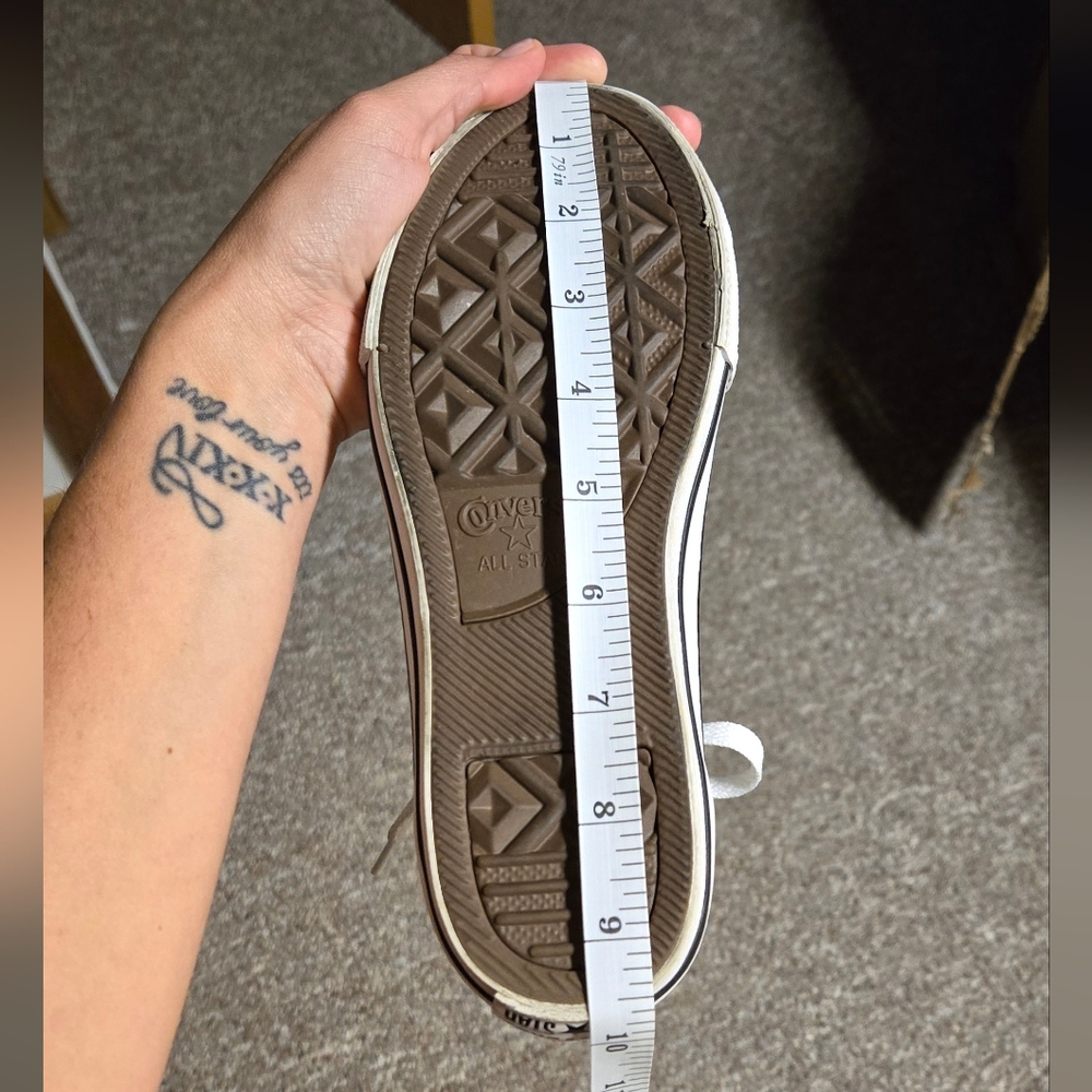 Cc - Converse All star Chuck taylor white shoes unisex - Picture 8 of 8